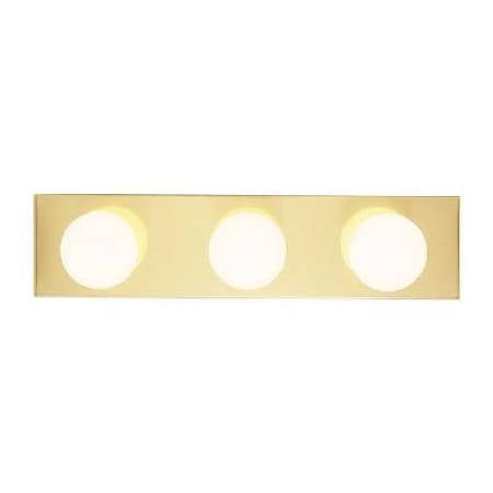 Westinghouse 3 LGT PB Bath Bar 66405